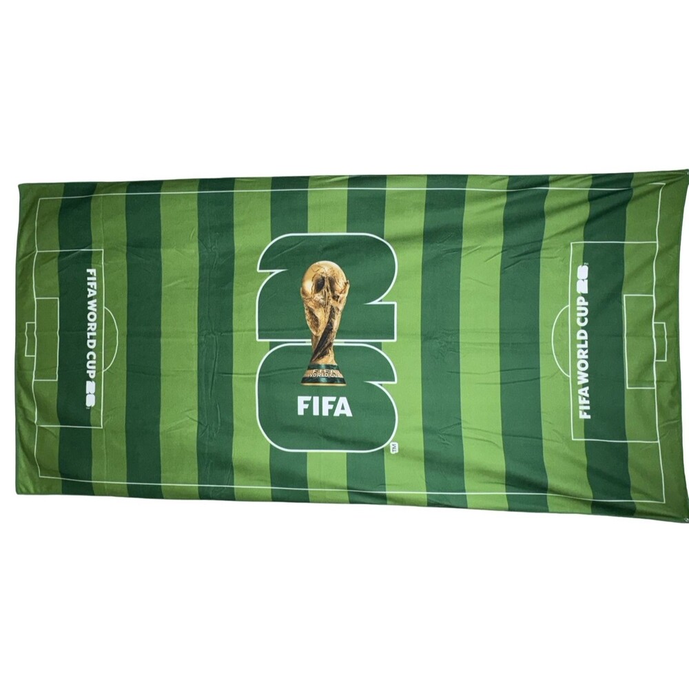 FIFA World Cup 2026 Picnic Blanket Towel Outdoor Trophy Official Souvenir New